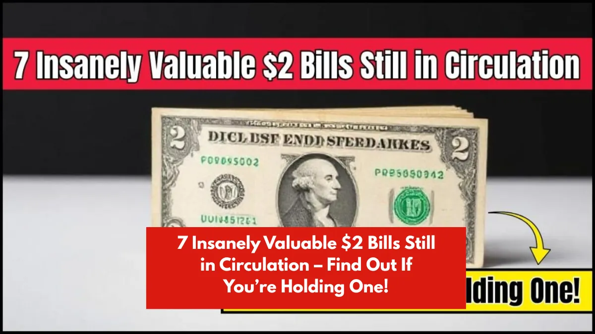 7 Insanely Valuable $2 Bills Still in Circulation – Find Out If You’re Holding One!